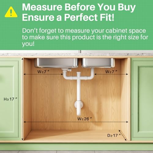 Kitstorack Under Sink Organizer, 2-Pack 3-Tier Height Adjustable Thickened Metal Pull out Cabinet Organizer Shelf, Slide out Storage Drawer Rack for Bathroom Kitchen Pantry Home Organization, Pink - Image 2
