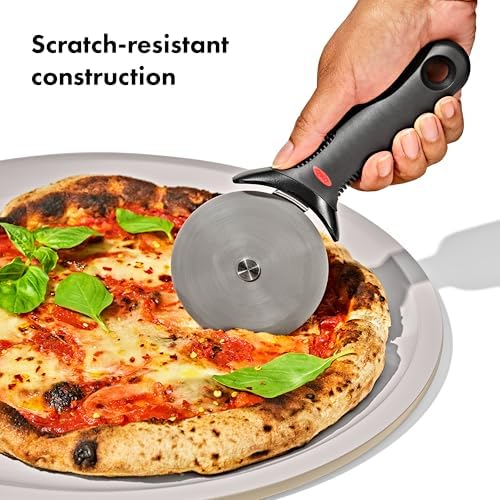 OXO Good Grips Non-Stick Pro Ceramic Coated 15 in Pizza Pan, Storm Blue - Image 4