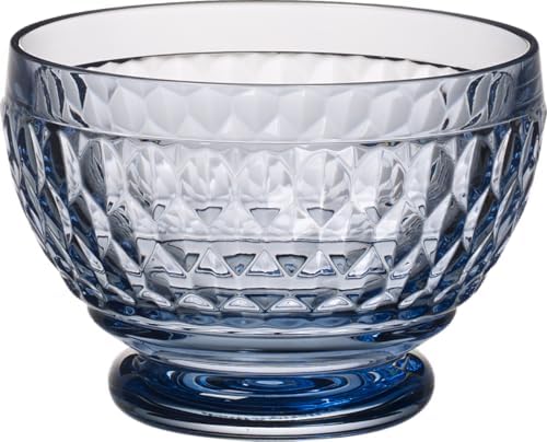 Villeroy & Boch Boston Glass Bowl Set of 4, Blue by Unknown