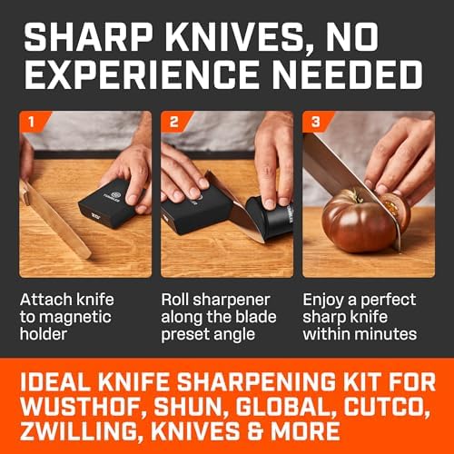 TUMBLER Pro Rolling Knife Sharpener™ (Black) - Image 3