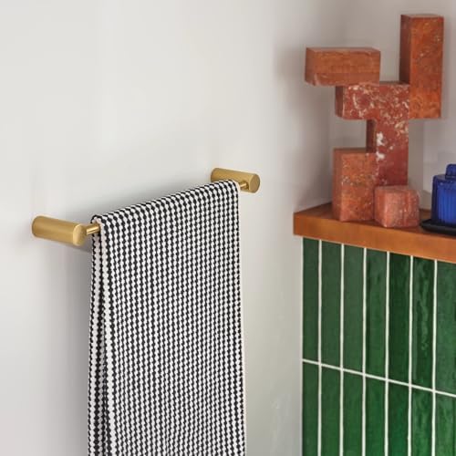 Moen Align Brushed Gold 18-Inch Modern Single -Towel Bar, YB0418BG - Image 2