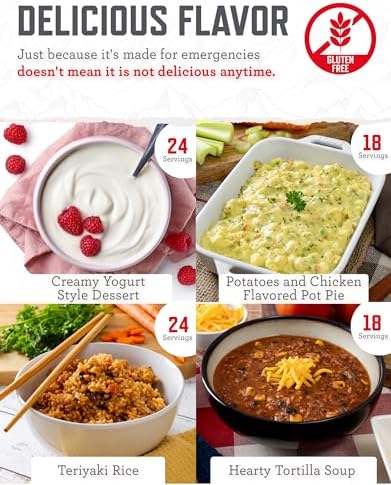 READYWISE Emergency Food Survival Supply 84 Servings, Gluten Free Bucket - Image 5