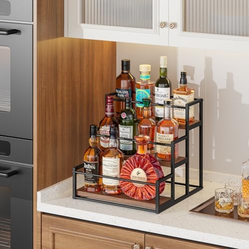 THYGIFTREE 3 Tier Liquor Bottle Display Shelf - Image 4