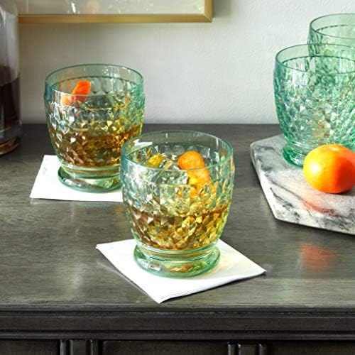 Villeroy & Boch Boston Old-Fashioned Glasses Set of 4, Green - Image 6