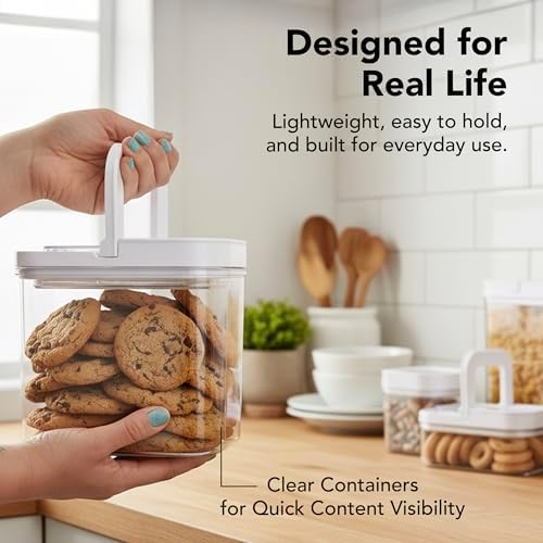 ECOBERI Airtight Food Storage Containers for Pantry, 7 Piece - Image 5
