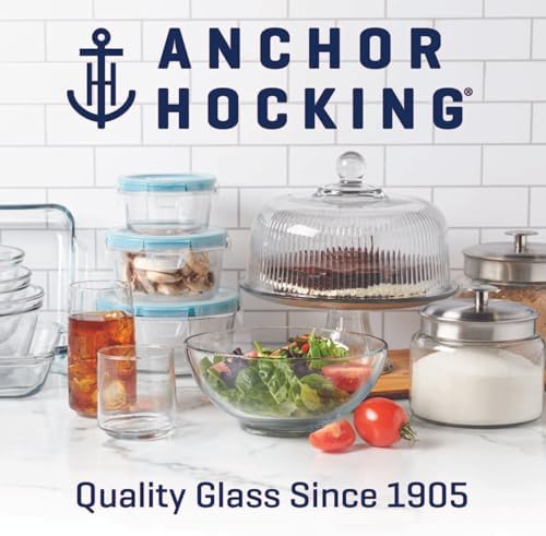 Anchor Hocking Heritage Hill 1 Gallon Glass Jar with Lid, Set of 2 - Image 6