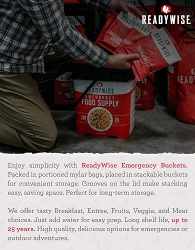 READYWISE Emergency Food Survival Supply Favorites Bucket, 100 Servings - Image 7