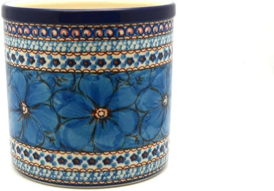 Polish Pottery Utensil Holder - Unikat Signature U408C by Polish+Pottery+Gallery