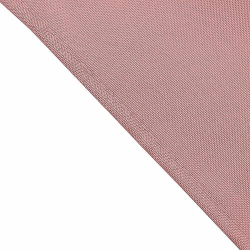 10 pcs 17-Inch Dusty Rose Polyester Table Napkins Reusable Washable Wedding Party Dinner Linens Tableware Supplies - Image 2