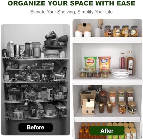 Wire Rack Covers, PVC Wire Shelf Covers for Pantry 26" W X 12" D - Image 3