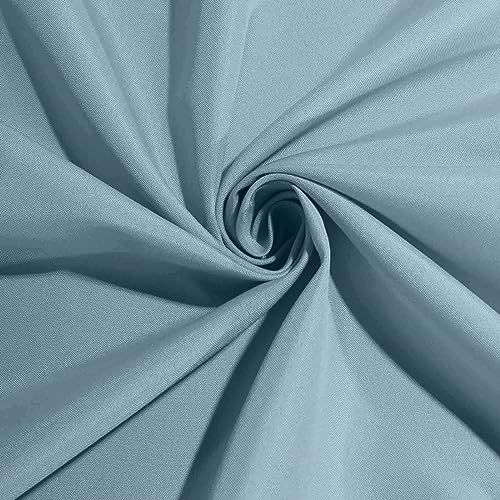 Balsa Circle 100 pcs 17-Inch Dusty Blue Polyester Luncheon Napkins - for Wedding Party Reception Events Restaurant Kitchen Home - Image 3