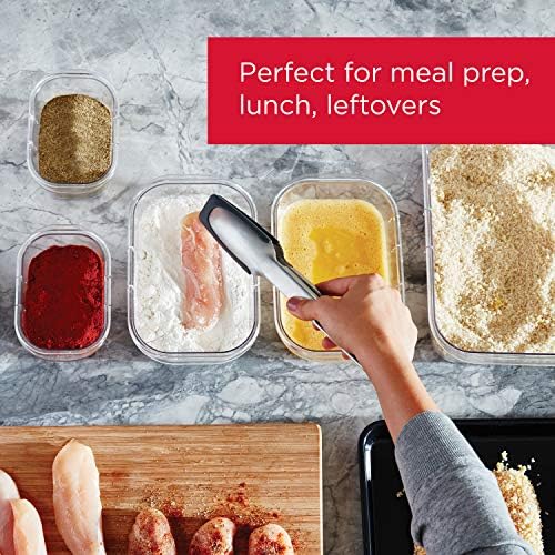 Rubbermaid Brilliance BPA Free 44-Piece Food Storage Containers Set Airtight Leak-Proof with Lids for Meal Prep Lunch and Leftovers - Image 3