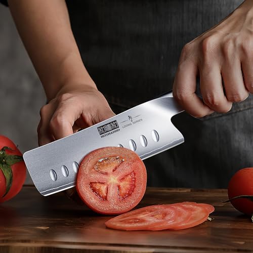 HOSHANHO 5.5 Inch Nakiri Knife, Ultra Sharp Japanese Kitchen Chef Knife - Image 6