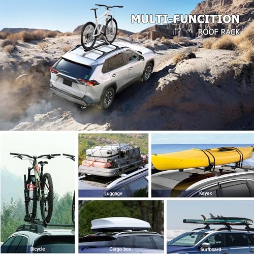 FLYCLE 260LBS Lockable Roof Rack Crossbars for 2019-2025 RAV4 - Image 5