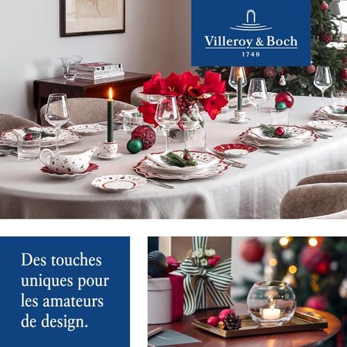 Villeroy & Boch Delight Soup Bowl, Porcelain, Multi, 26.5 x 26.8 x 14 cm, White - Image 5