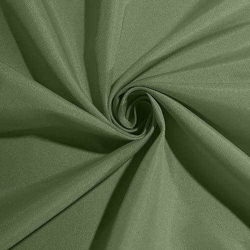 100 pcs 17-Inch Willow Green Polyester Luncheon Napkins - for Wedding Party Reception Events Restaurant Kitchen Home - Image 3
