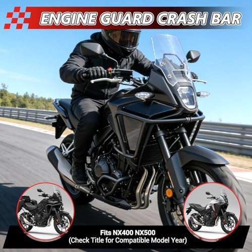 Motorcycle Crash Bar for NX500 NX400 2024-2026 Engine Guard - Image 2