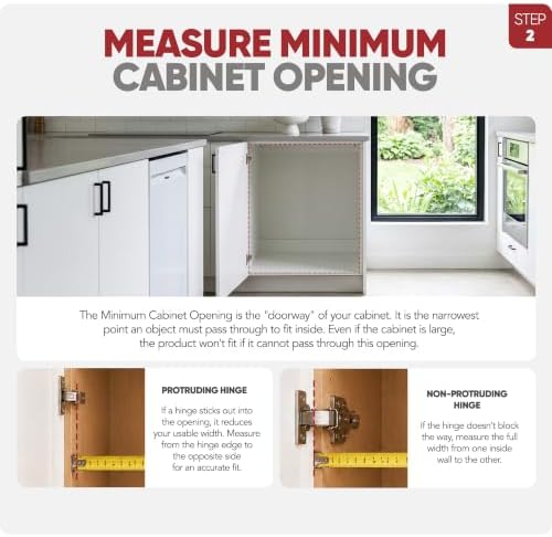 Rev-A-Shelf Pullout Organizer for Cabinets, Min Opening Width of 11.5" - Image 3