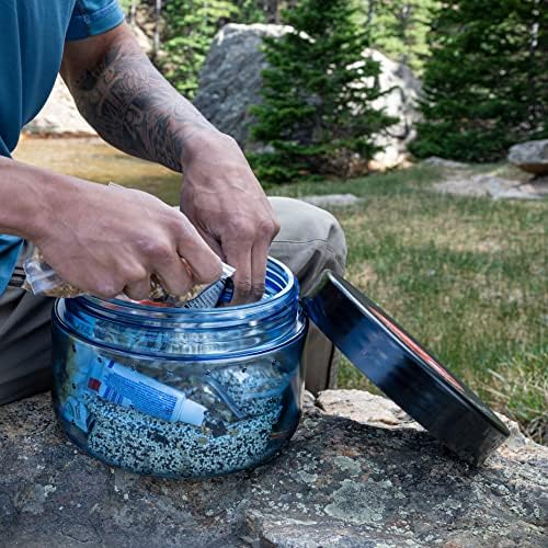BearVault Canister for Backpacking. 4 Sizes: BV500, BV475, BV450, BV425. Bear-Resistant Food Container for Camping, Hiking, Fishing, Hunting, Bikepacking. BearVault is Bear Safe! - Image 5