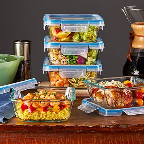 Snapware Glass Total Solutions (5-Pack, 4 Cup) Food Storage Containers Set - Image 2