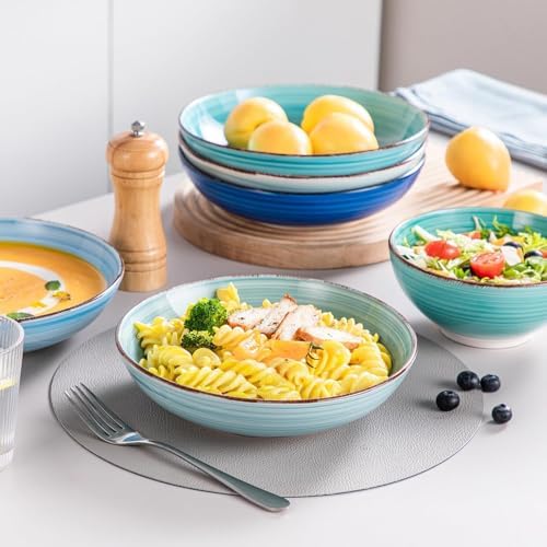 vancasso Bonita Stoneware Dinnerware Sets, 24 Pieces Dishes Set for 6 - Image 6