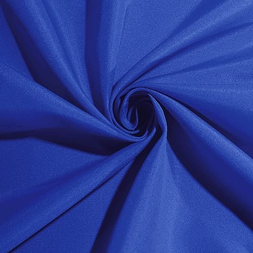 100 pcs 17-Inch Royal Blue Polyester Table Napkins Reusable Washable Wedding Party Dinner Linens Tableware Supplies - Image 3