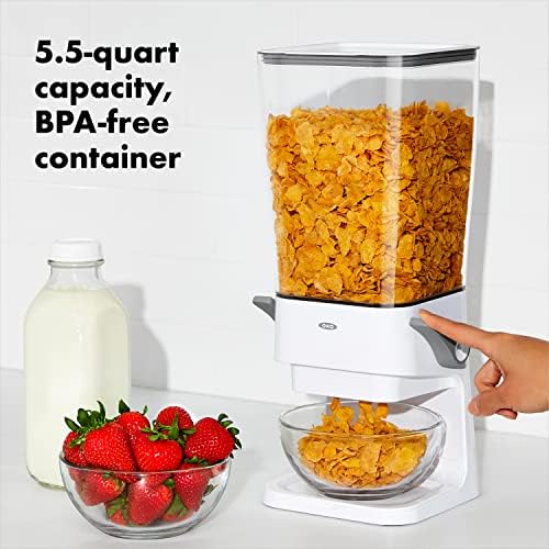OXO Good Grips Countertop Cereal Dispenser, 5.5 qt. (Pack of 4) - Image 3