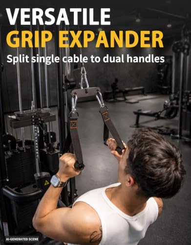 2:1 Cable Adapter LAT Pull Down Bar, 6-35in Options - Image 6