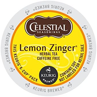 Celestial Seasonings Lemon Zinger Tea, 0.11 oz (12 count),Net Wt 1.3 oz (Pack of 6) by CelestialSeasonings