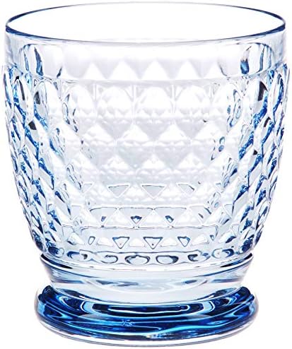 Villeroy & Boch Boston Old-Fashioned Glasses Set of 4, Blue by Unknown