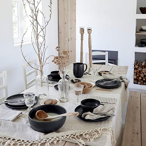 Casafina Ceramic Stoneware 55 oz. Pitcher - Pacifica Collection, Seed Grey | Microwave & Dishwasher Safe Dinnerware | Food Safe Glazing | Restaurant Quality Serveware - Image 3