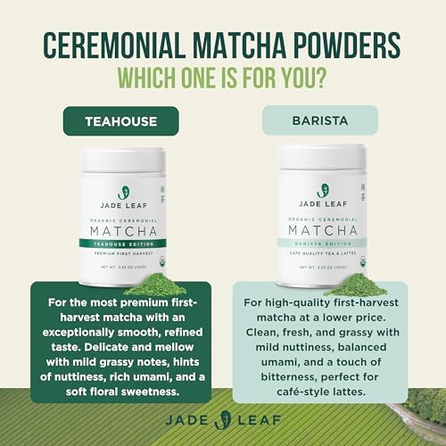 Jade Leaf Ceremonial Grade Matcha Powder, 100g / 3.53oz Resealable Pouch - Image 5