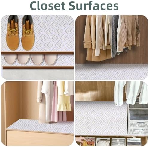Shelf Liner for Kitchen Cabinets 12in x 10FT Non Adhesive Drawer Liner - Image 7