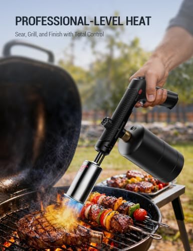 ThermoMaven Propane Torch Gun, One-Touch Max Fire Flame Thrower - Image 5