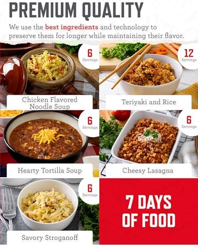 READYWISE Emergency Food Survival Supply Entrée Bucket, 60 Servings - Image 5