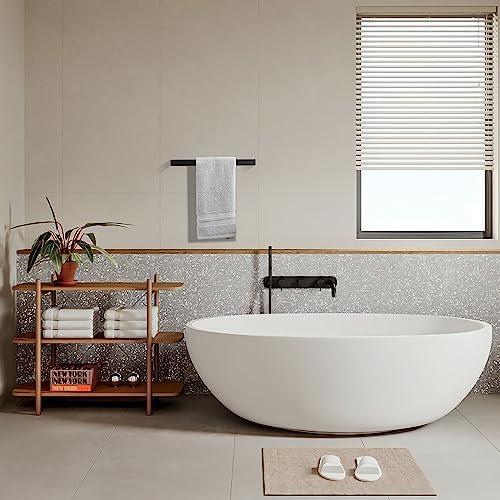 Fapully 8 Piece Bathroom Hardware Accessories Set Matte Black - Image 4
