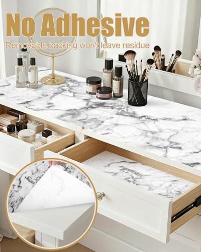 Shelf Liners for Kitchen Cabinets Non-Adhesive Non-Slip 12in x 20FT - Image 3