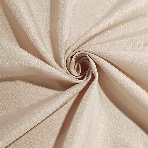 Balsa Circle 20 pcs 17-Inch Nude Polyester Table Napkins Reusable Washable Wedding Party Dinner Linens Tableware Supplies - Image 3