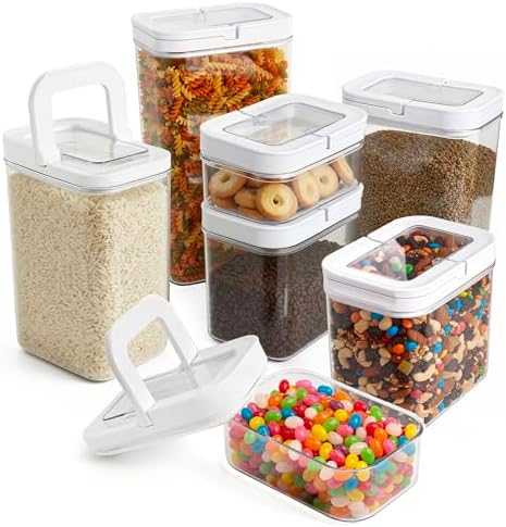 ECOBERI Airtight Food Storage Containers for Pantry, 7 Piece by SmartDesignForEverydayLife
