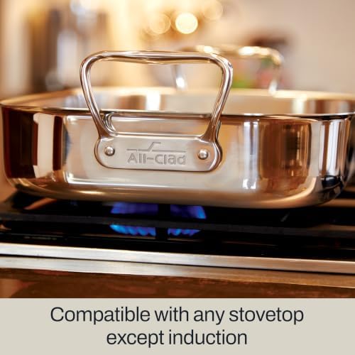 All-Clad Specialty Stainless Steel 11 x 14" Lasagna Pan & Baker - Image 4
