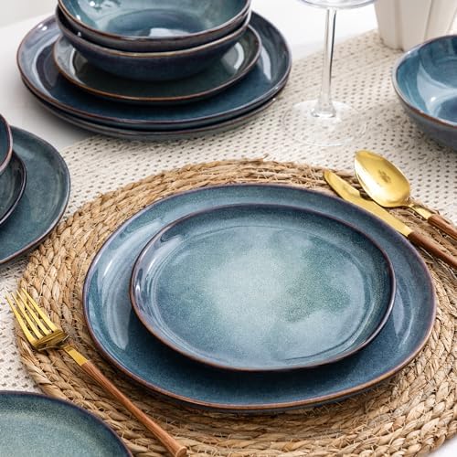 AmorArc Ceramic Dinnerware Sets for 8, 24Pcs Plates and Bowls Sets Dishes - Image 5