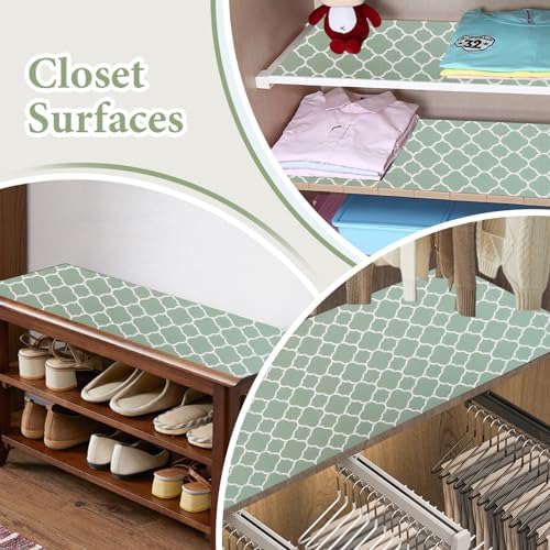 Shelf Liners for Kitchen Cabinets Non Adhesive Drawer Liner 23.6in x 30FT - Image 4