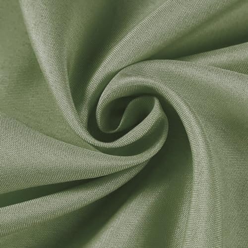 Balsa Circle 20 pcs 17-Inch Eucalyptus Green Polyester Table Napkins Reusable Washable Wedding Party Dinner Linens Tableware Supplies - Image 6