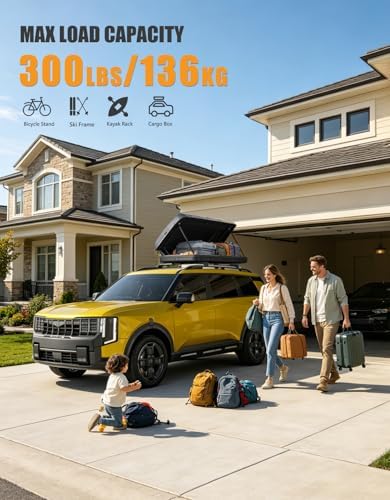 KINGGERI Roof Rack Cross Bars for Kia Telluride X-Line & X-Pro 2026 2027 - Image 3