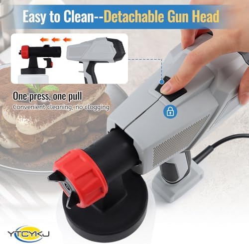 Chocolate Spray Gun 500W - Spray Gun for Cakes-Cake Decorating Kit - Image 3