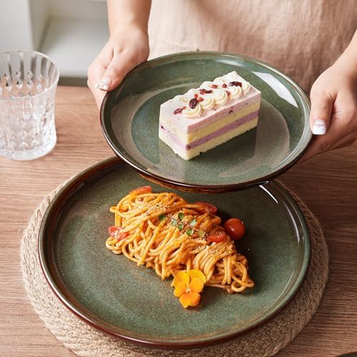 Pokini Stoneware Dinnerware Sets for 4, 16pcs Plates and Bowls Sets Dishes - Image 5