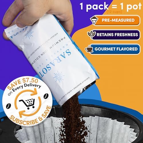 Coffee Packets Variety – Ground Coffee Sampler Gift Set, Medium, Colombian & Dark Roast Assortment, Pre-Measured 2oz Coffee Packs for 12-Cup Drip Makers, Gourmet Bulk Single-Pot Pouches (36 Count) - Image 3