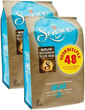 Senseo Coffee Pods - Decaf Medium Roast Single-Serve Coffee Pads 96 Count by Senseo