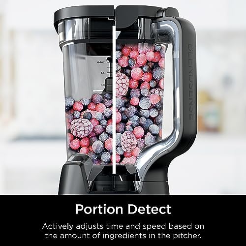 Ninja Detect Blender with Cups, BlendSense Tech, 72oz, 1800PW, Black, TB301 - Image 5