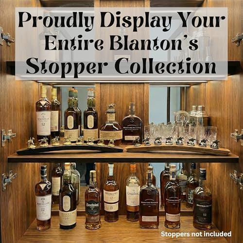 Bourbon Stopper Display for Blanton's, Natural Oak - Image 3